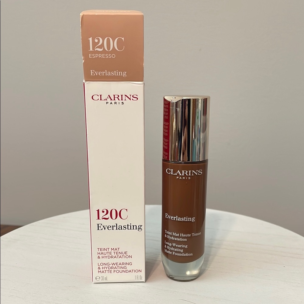 Clarins 120C Everlasting Foundation - Espresso